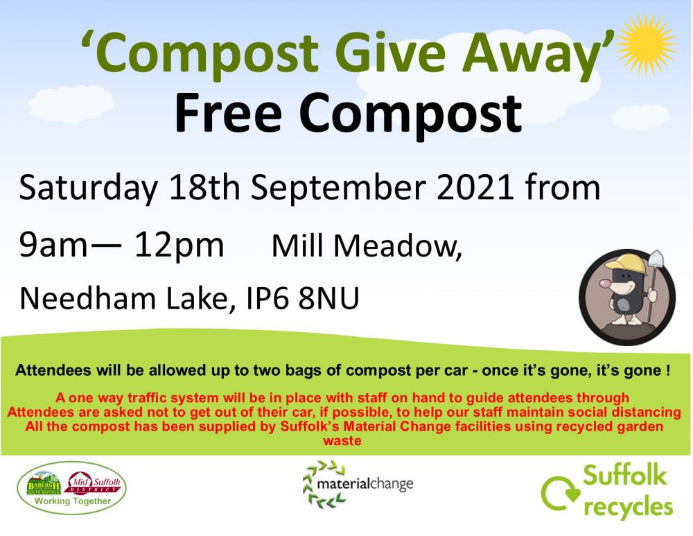 Compost Give Away 2021 Needham Lake